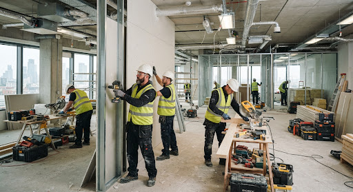 Modern commercial interior